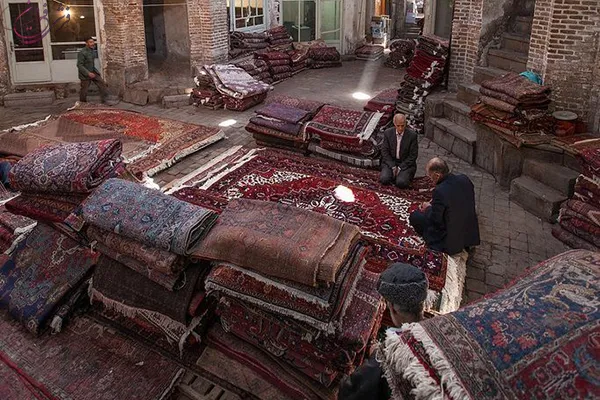 بازار فرش کاشان دستباف